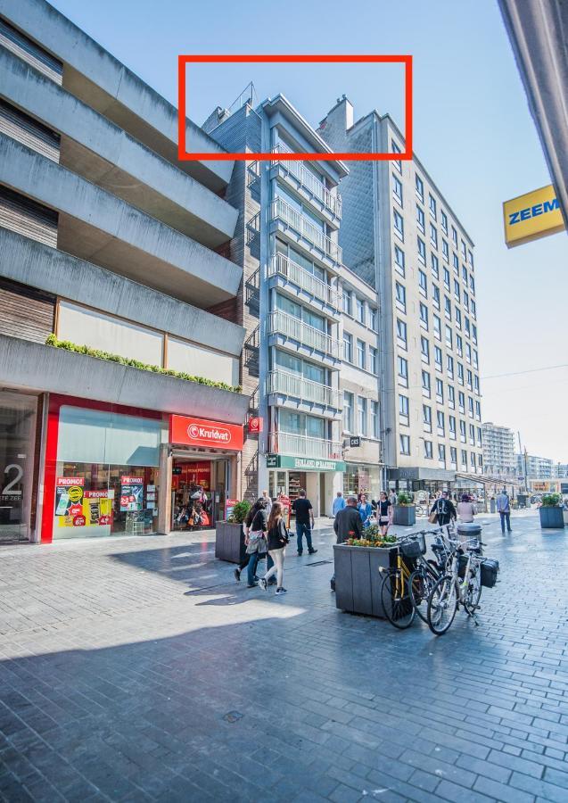 Studio Met Groot Zonneterras Centrum Oostende מראה חיצוני תמונה