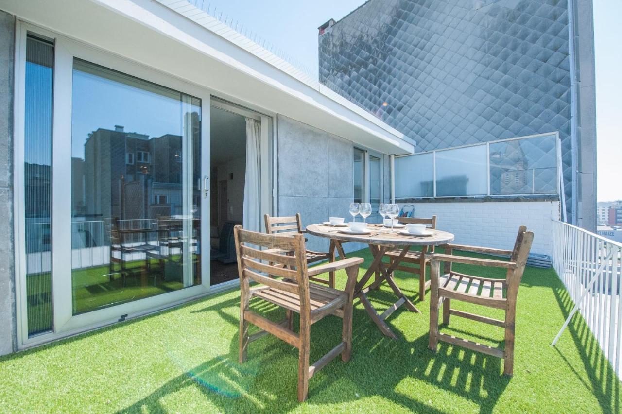 Studio Met Groot Zonneterras Centrum Oostende מראה חיצוני תמונה